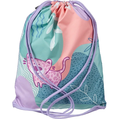 Мешок для обуви Комус Класс Леопард, 360х470 мм, МО-26-1