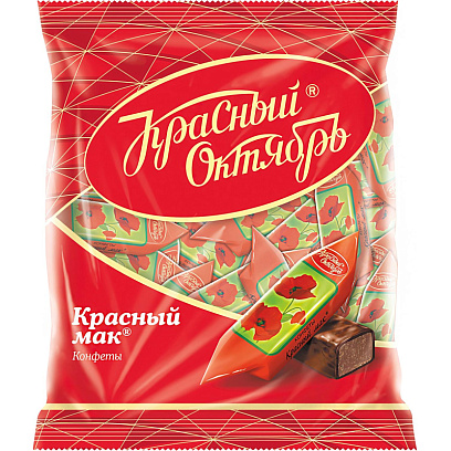 Конфеты Красный мак, 250г