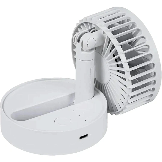 Вентилятор Centek CT-5044,настольный,Аккумулятор 1800мАч/ 4Вт/ 3скор