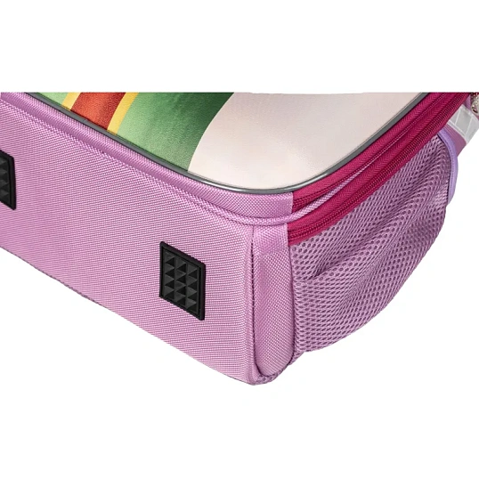 Ранец КОМУС Три богатыря Любава,Basic 2 отд.,эргоном. спинка,пайетки полиэс