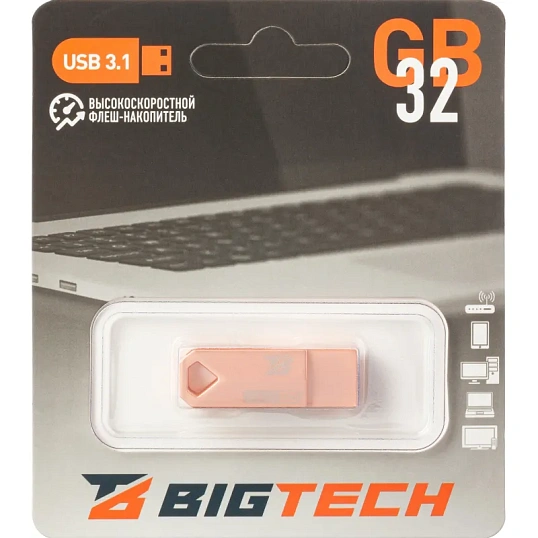 Флеш-память BigTech UFD035 USB3.1, 32 ГБ