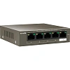 Коммутатор Tenda TEF1105P-4-38W 4 порта PoE+ (35W)