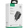 Зарядное устройство UGREEN,сетевое, X526(65058) 45W,USB-C GaN,EU,черн