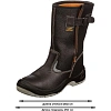 Сапоги Мистраль ULTRA ПУ/ТПУ с ПП и АС р.44 (119855)