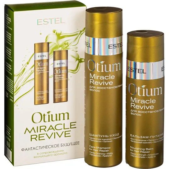 Подарочный набор OTIUM MIRACLE REVIVE для восст вол шмп250 бальз200OTM.203ж