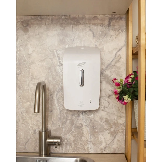 Дозатор для дезин.ср-в Luscan Prof Etalon сенс 1200мл белый 151057