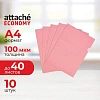 Папка уголок Attache Economy п/э цв. E-100/209T красная Россия 10шт/уп