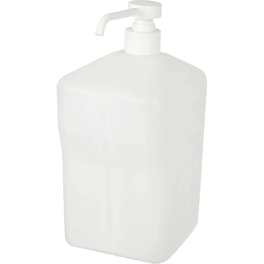 Дозатор для дезин.ср-в и жид.мыла Luscan Prof Optima локтевой 1000мл белый