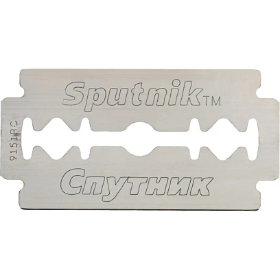 Сменные лезвия SPUTNIK Stainless для безопасных бритв 5шт