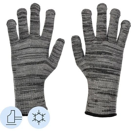Перчатки защитные шерсть/акрил Manipula ВИНТЕР (WG-701) р.8 (M)