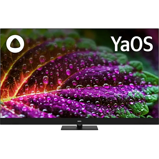 Телевизор BBK 55LED-8259/UTS2C, QLED, UHD, смарт (Яндекс.ТВ)
