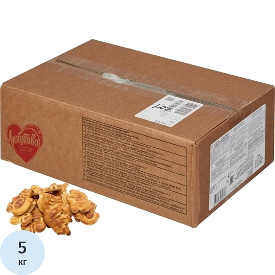 Крекер Любятово Витаминный сладкий, 5кг/уп