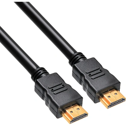 Кабель HDMI - HDMI, M/M, 1.8 м, v1.4, Buro, чер, HDMI-19M/19M-1.8M-MG