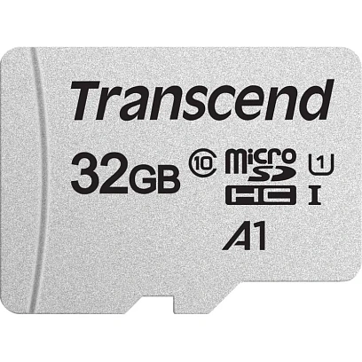 Карта памяти Transcend 300S microSDHC 32Gb UHS-I Cl10, TS32GUSD300S
