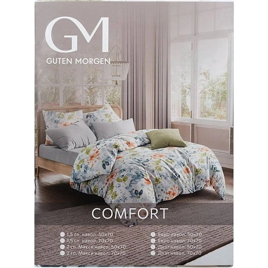Постельное белье Евро Поплин (нав.70х70-2шт),Compliment