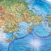 Глобус Физико-политический с подсв. рельефный,250мм, Ке022500195