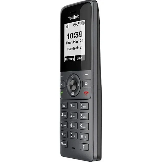 Радиотелефон Yealink DECT W71P (база W70B+трубка W71H) до 10 SIP-аккаунтов