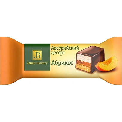 Конфеты Janet's Bakery австрийский десерт Абрикос, 500г