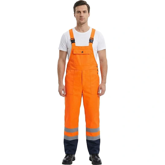 Костюм лет муж (куртка,пк) лс07 оранж/т.син 120-124/170-176