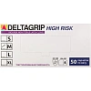 Перчатки латекс Deltagrip High Risk (M) 25пар./уп,ПС