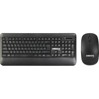 Набор клавиатура+мышь ProMega jet WKMC002 USB WLS RT/1+1 АА/dpi1000/3кн/чер