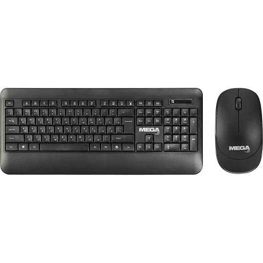 Набор клавиатура+мышь ProMega jet WKMC002 USB WLS RT/1+1 АА/dpi1000/3кн/чер