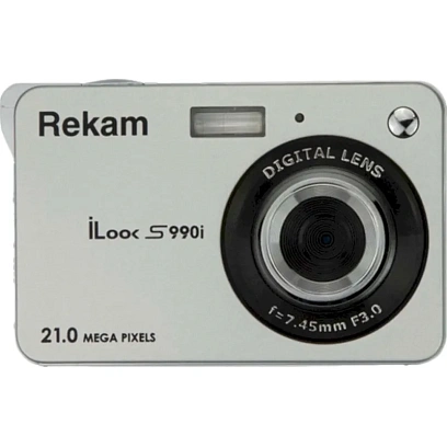 Фотоаппарат Rekam iLook S990i silver metallic