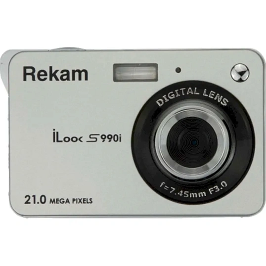 Фотоаппарат Rekam iLook S990i silver metallic