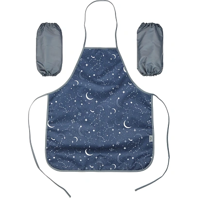 Фартук для труда Комус Класс Месяц, нарукавники, 535x445 мм,ФН 41-20