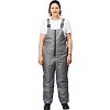 Полукомбинезон рабочий зимний женский з46-ПК серый (р.64-66) 158-164