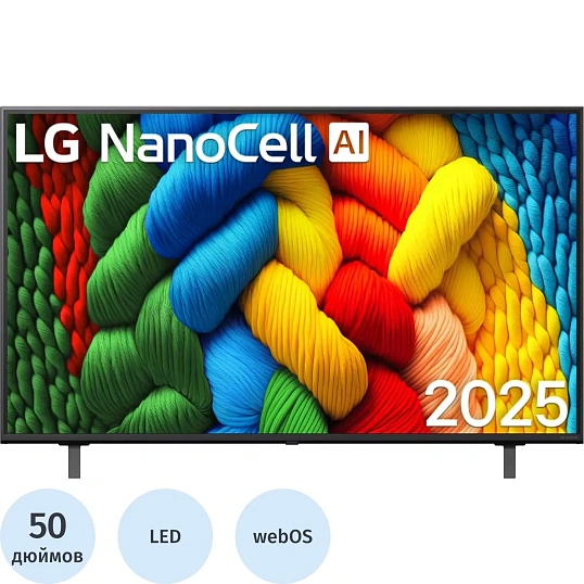 Телевизор LG 50NANO80A6B.ARUG