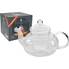 Чайник заварочный AROMA, объем:850 мл (боросиликатное стекло)008246