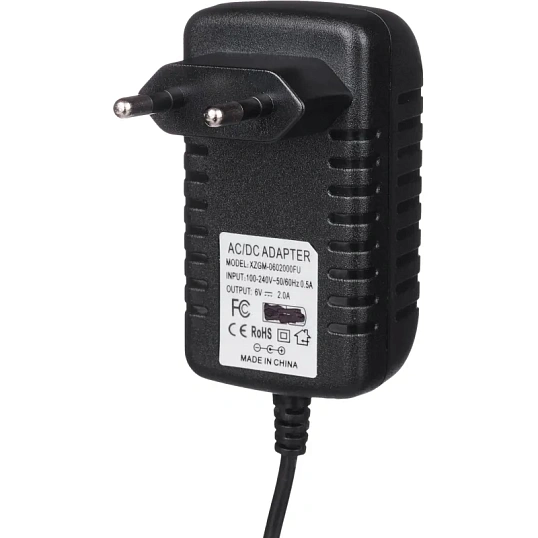 Сетевой адаптер питания д/сенсорного диспенсера Luscan Prof 6 Вт, черный