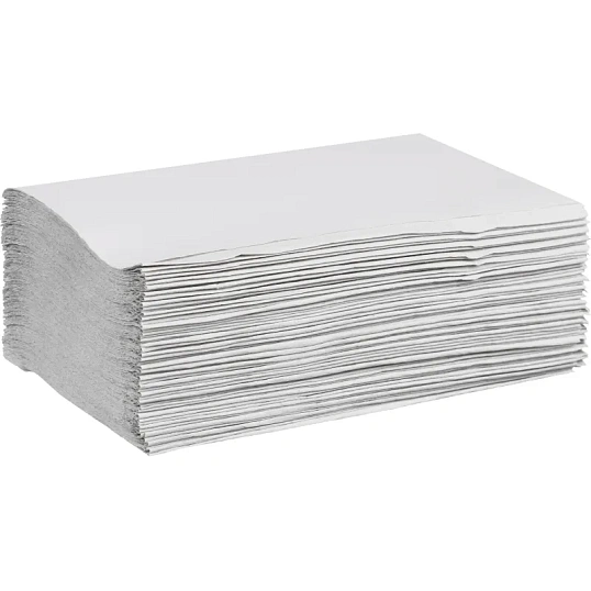 Полотенца бумажные д/дисп Выбор Есть V-слож 1сл нат втор 250л 20пач/уп