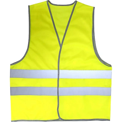 Жилет сигнальный тип 1э пэ 95гр. липучка желтый, 4XL 128-132/170-176