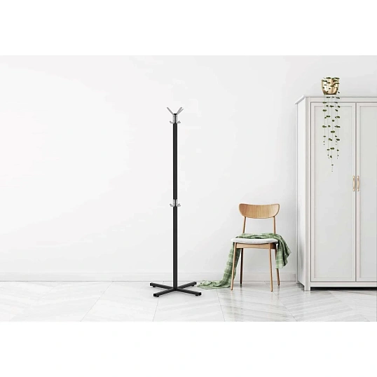 Вешалка TI_напольная Нерли-2, черный муар