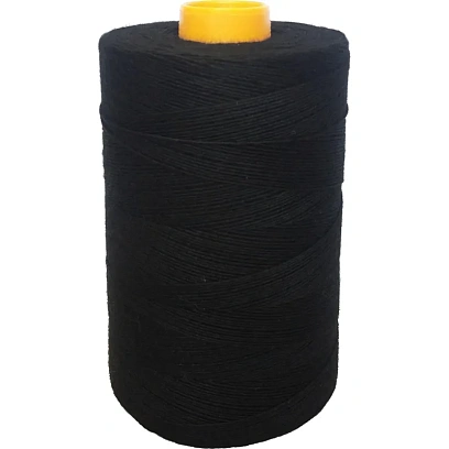 Нить прошивная лавсан черная (1000 м)