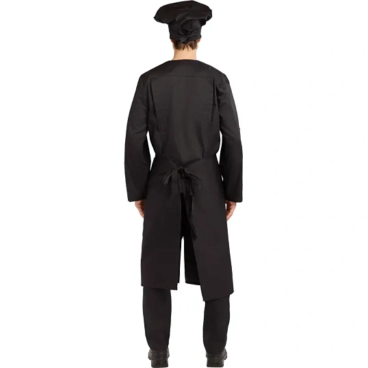 Фартук поварской универсальный черный