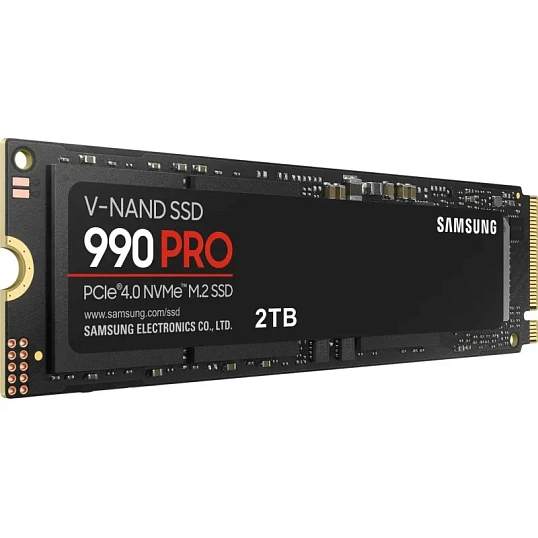 SSD накопительSamsung 990PRO (MZ-V9P2T0BW)2Tb M.2 PCI-E NVMe 2.0 Gen 4.0 x4