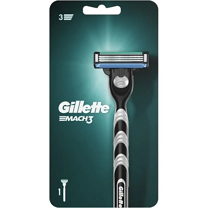Бритва Gillette MACH3 + 1 кассета