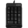 Клавиатура числовой блок A4Tech Fstyler FK13P черный USB slim