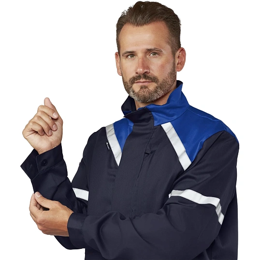 Костюм рабочий летний Антистат ГИДРА-2 муж. ЛА01-КПК син/вас 56-58/182-188