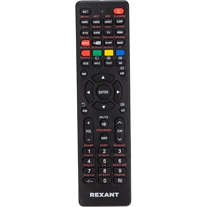 Пульт ДУ для телевизора RX-708E REXANT, 38-0003