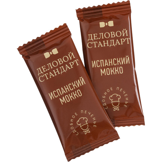 Печенье Деловой стандарт Испанский Мокко (инд.упаковка), 4,5гх100шт/уп