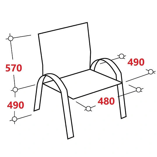 Конференц-кресло BN_TQ_Echair-807 VPU кожзам черный, хром
