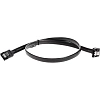 Кабель SATA M --SATA M 3.0V 7 pin  угл разъем Telecom  0.5m <TUS705-0.5M