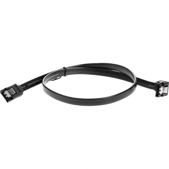 Кабель SATA M --SATA M 3.0V 7 pin  угл разъем Telecom  0.5m <TUS705-0.5M