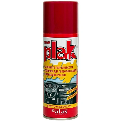 Полироль -очиститель салона  PLAK  200 мл (аэр.),  Вишня 5104