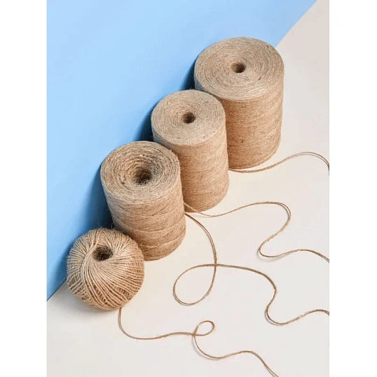 Шпагат джутовый 1,2 ктекс П4 (в бобине 150м)