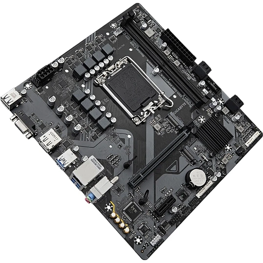Материнская плата Gigabyte B760M E, Soc-1700 Intel B760 2xDDR5 mATX